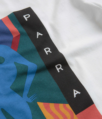 by Parra Beached And Blank T-Shirt - White