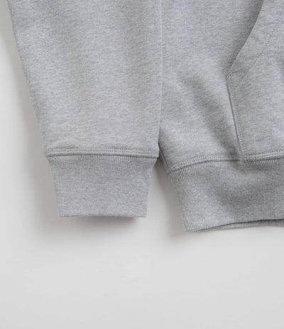 by Parra Cat Defense Hoodie in Heather Grey