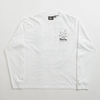 by Parra Chair Pencil Long Sleeve T-Shirt - White thumbnail