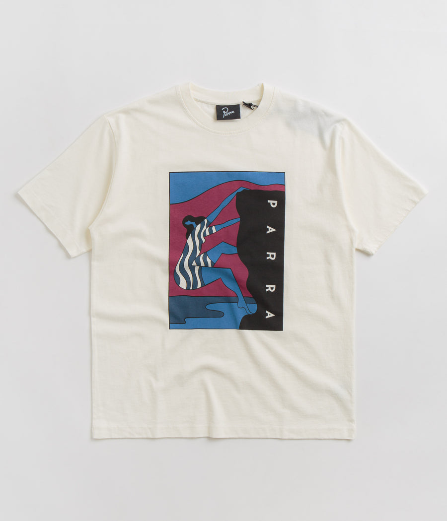 by Parra Climb Away T-Shirt - Off White
