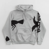 by Parra Clipped Wings Hoodie - Heather Grey thumbnail