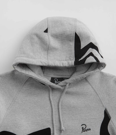 by Parra Clipped Wings Hoodie - Heather Grey