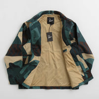 by Parra Distorted Camo Jacket in Green thumbnail