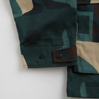 by Parra Distorted Camo Jacket in Green thumbnail