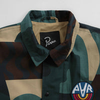 by Parra Distorted Camo Jacket in Green thumbnail
