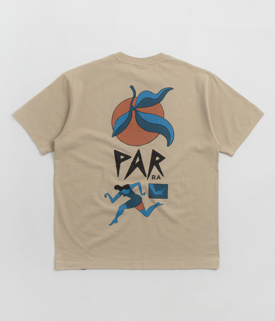 by Parra Evil Orange T-Shirt - Beige