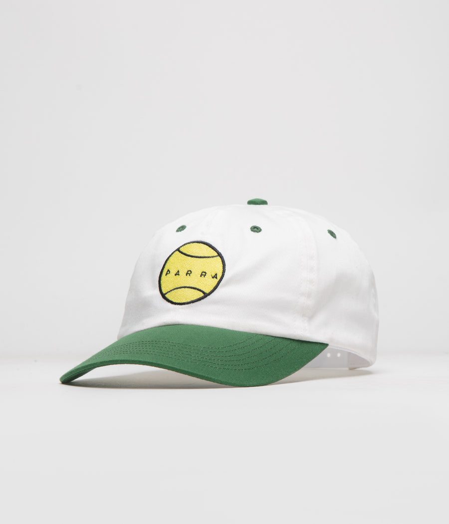 by Parra Balled Cap in White