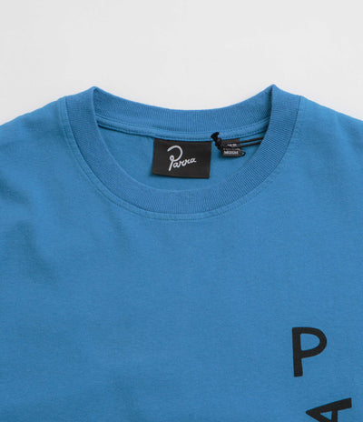 by Parra Fancy Horse T-Shirt - Azure Blue