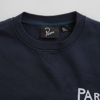 by Parra Fancy Pigeon Crewneck Sweatshirt - Midnight Blue thumbnail
