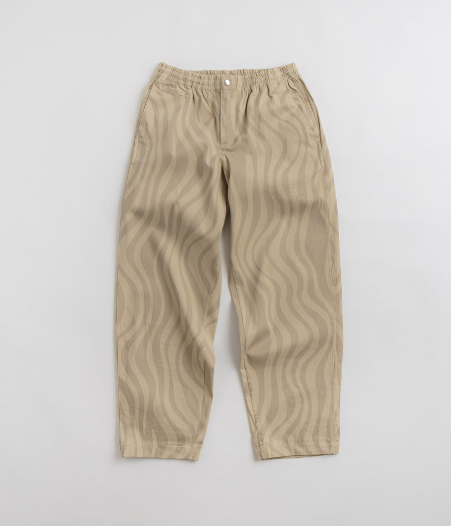 by Parra Flowing Stripes Pants - Tan