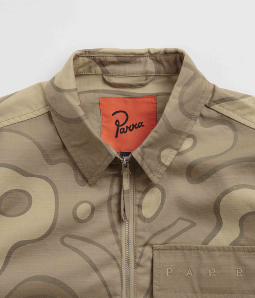 by Parra Fruit Tree Camo Shirt - Tan | flatspot
