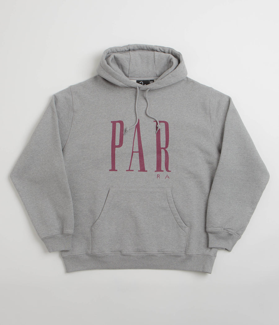 by Parra Gapped Hoodie - Grey