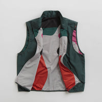 by Parra Ghost Cave Reversible Vest - Green thumbnail