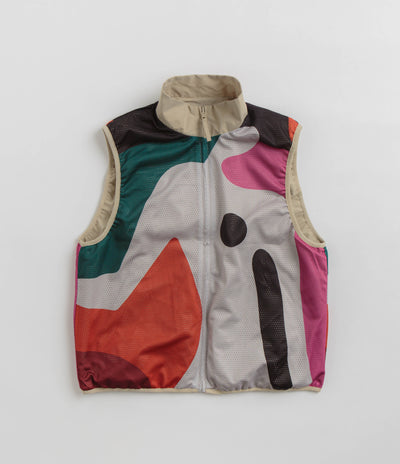 by Parra Ghost Cave Reversible Vest - Tan