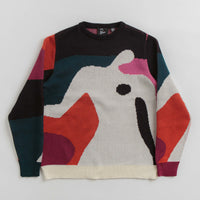 by Parra Grand Ghost Caves Knitted Sweatshirt - Multi thumbnail