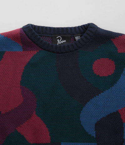 by Parra Knotted Knitted Sweatshirt - Multi