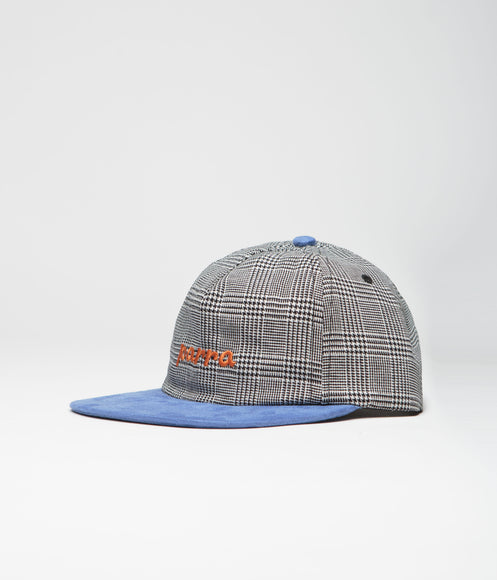 by Parra Lowercase Logo 5 Panel Cap - Blue