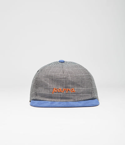 by Parra Lowercase Logo 5 Panel Cap - Blue