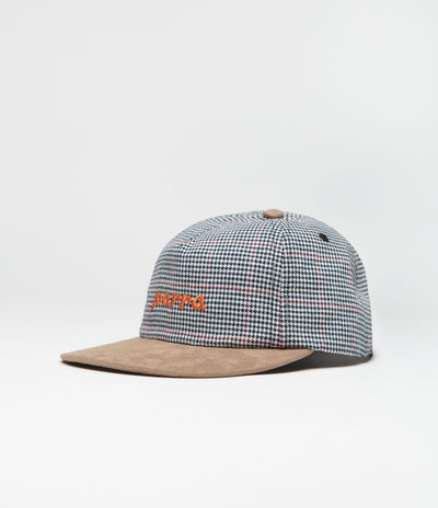 by Parra Lowercase Logo 5 Panel Cap - Mushroom