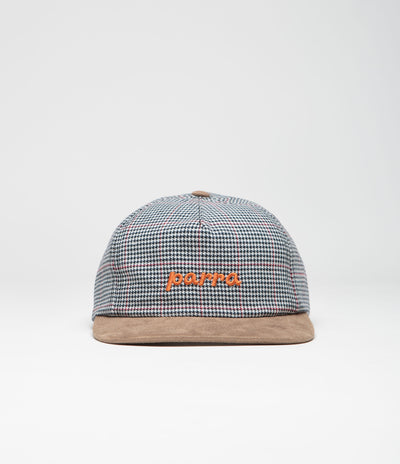 by Parra Lowercase Logo 5 Panel Cap - Mushroom