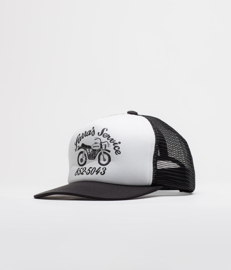 by Parra Moto Service Cap in Black