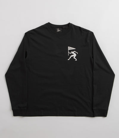 by Parra Neurotic Flag Long Sleeve T-Shirt - Black