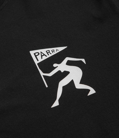 by Parra Neurotic Flag Long Sleeve T-Shirt - Black