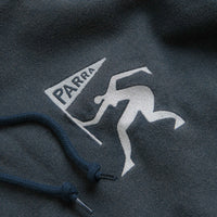 by Parra Neurotic Mini Flag Hoodie - Washed Blue thumbnail