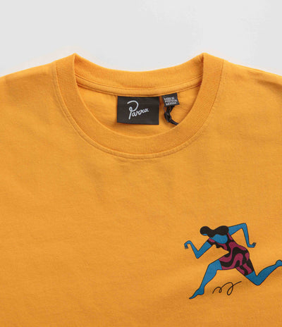 by Parra No Parking T-Shirt - Burned Yellow