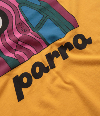 by Parra No Parking T-Shirt - Burned Yellow
