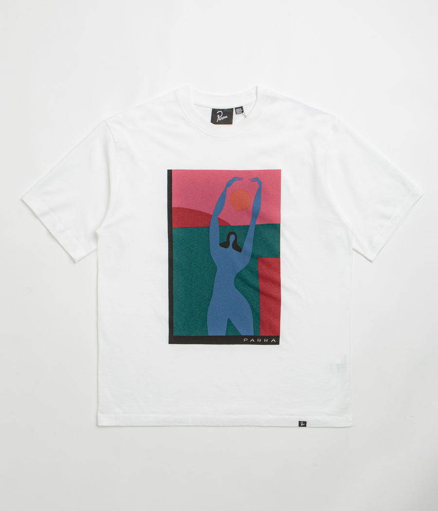by Parra Protect The Sun T-Shirt - White