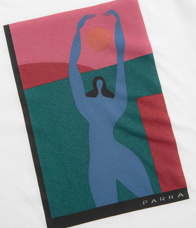 by Parra Protect The Sun T-Shirt - White