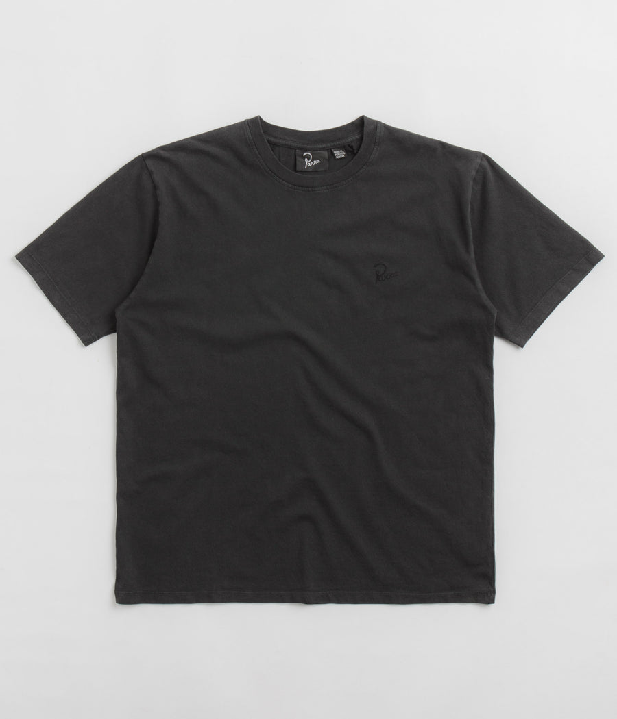 by Parra Script Logo T-Shirt - Washed Black