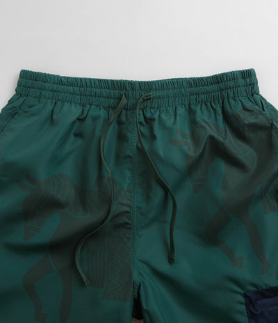 by Parra Short Horse Shorts - Pine Green