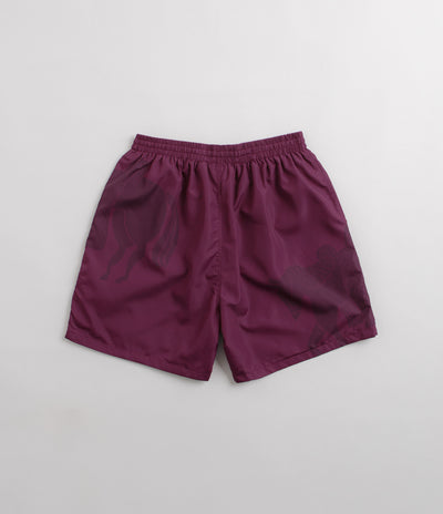 by Parra Short Horse Shorts - Tyrian Purple