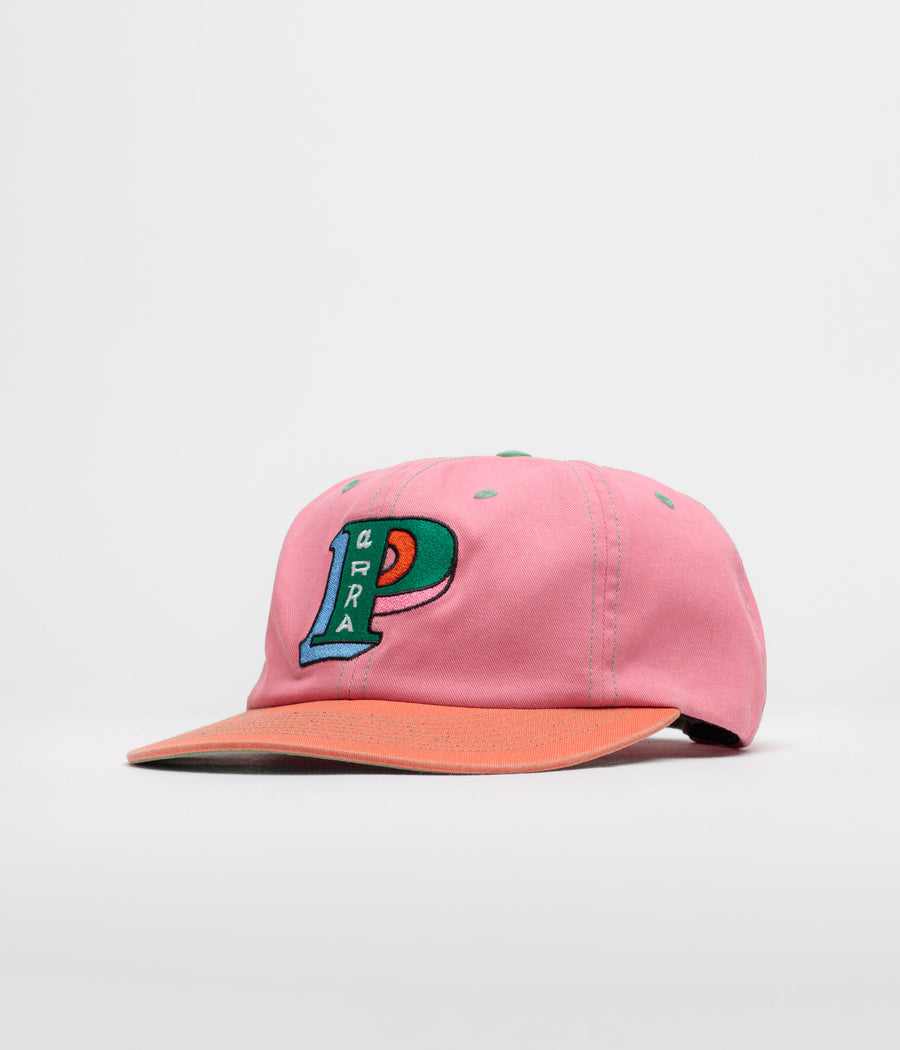 by Parra Slanted P Cap - Pink