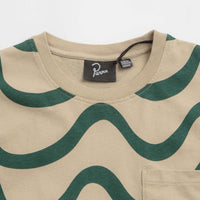 by Parra Sound Waved T-Shirt - Tan thumbnail