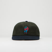 by Parra Stupid Strawberry Cap - Hunter Green thumbnail