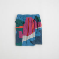 by Parra The Festival Fence Swim Shorts in Blue thumbnail
