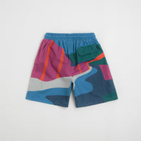 by Parra The Festival Fence Swim Shorts in Blue thumbnail