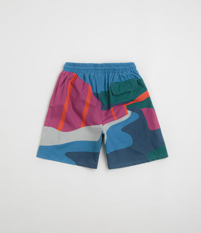 by Parra The Festival Fence Swim Shorts in Blue