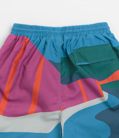 by Parra The Festival Fence Swim Shorts in Blue