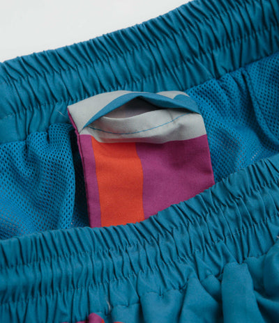 by Parra The Festival Fence Swim Shorts in Blue