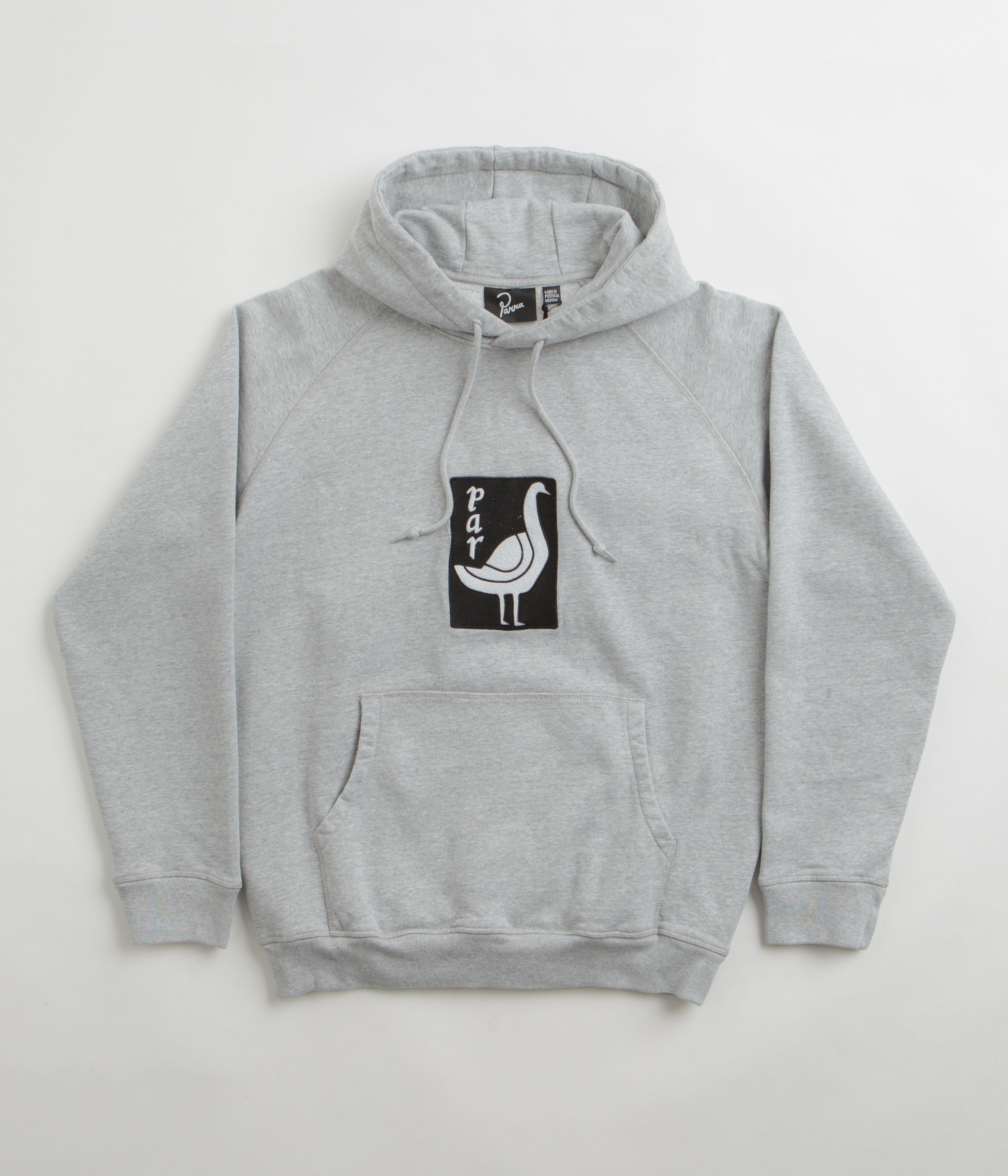 by Parra The Riddle Hoodie - Heather Grey