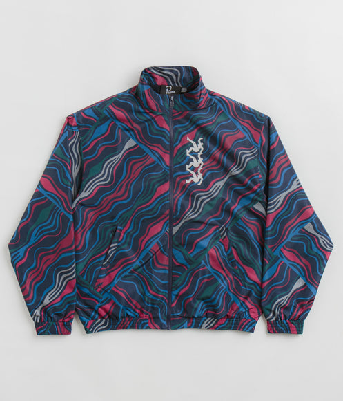 by Parra Track Flow Track Jacket - Navy Blue