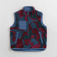 by Parra Trees In Wind Reversible Vest - Blue thumbnail