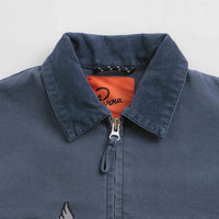 by Parra Twilled Bird Wheel Jacket - Washed Blue thumbnail