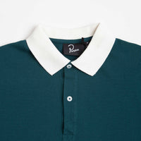 by Parra Winged Logo Polo Shirt - Teal thumbnail