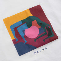 by Parra Yoga Balled T-Shirt - White thumbnail