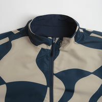 by Parra Zoom Winds Reversible Track Jacket - Navy Blue thumbnail